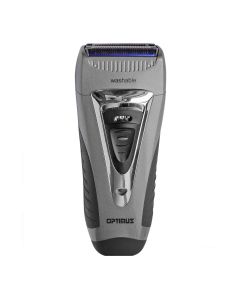 Optimus Curve Rechargeable Triple Wet/dry Men's Shaver, Black/silver